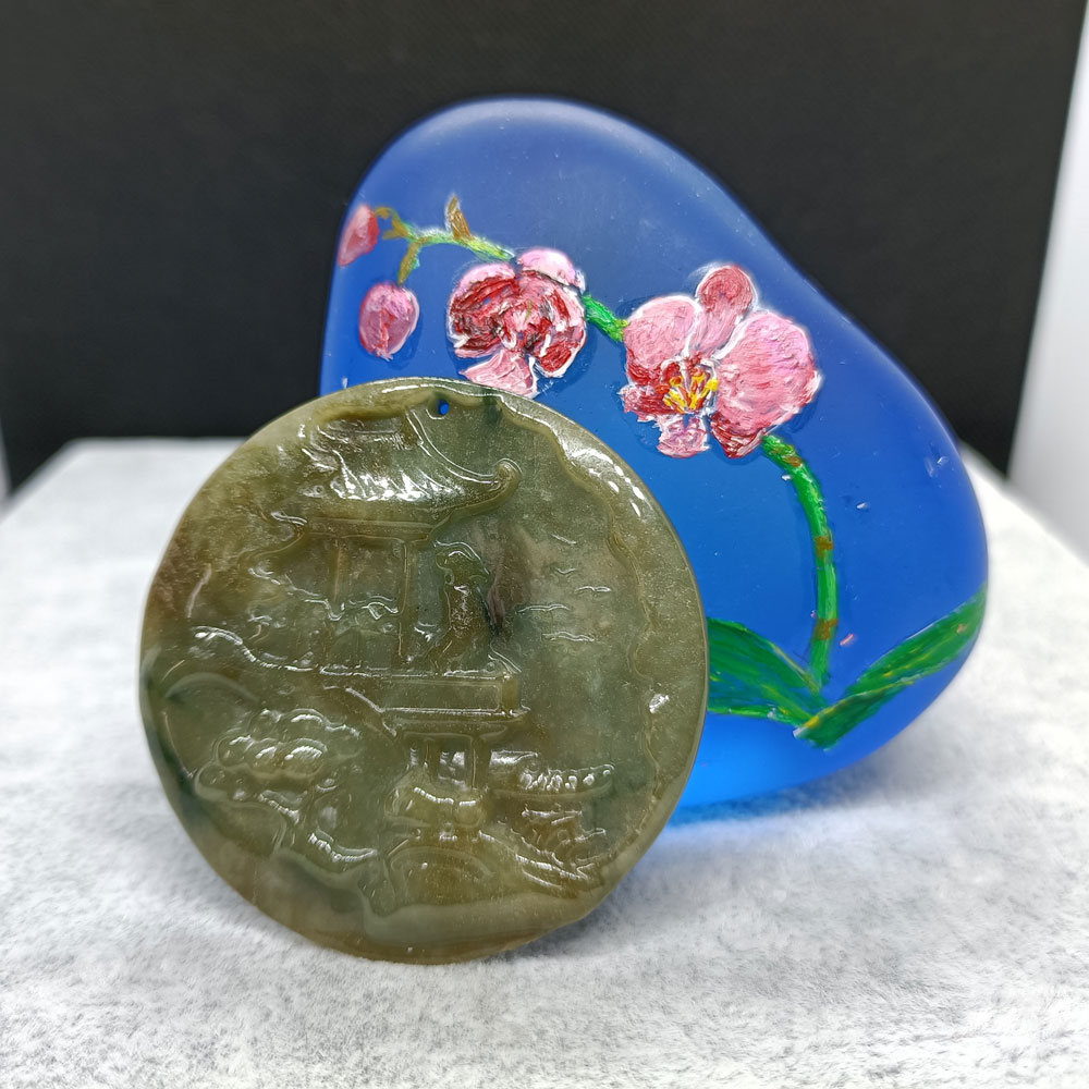 天然緬甸,硬玉翡翠,A貨,附證書