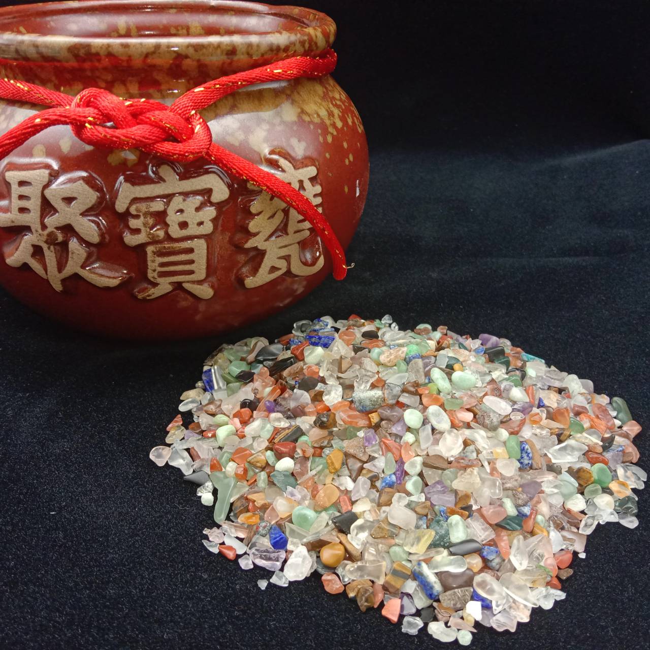 白水晶簇,五色水晶,聚寶甕,開運商品
